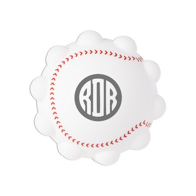 Baseball Shape Push Pop Fidget Sensory Toy