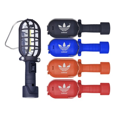 Portable Trouble Work Light w/ Magnetic Base and Hanger Hook